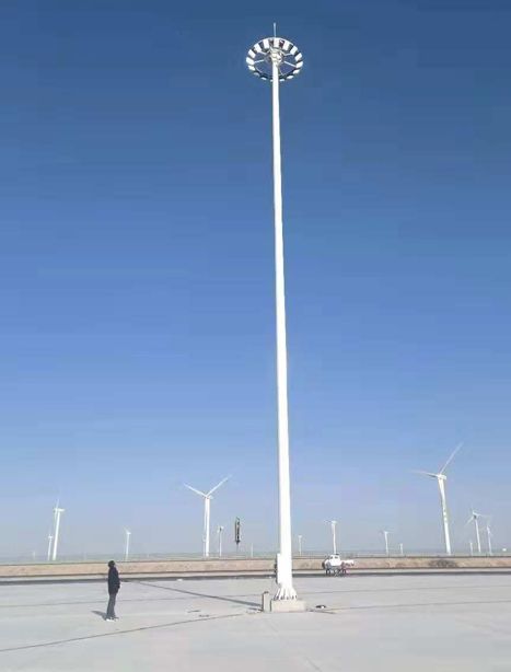 瓜州高速路服务区博湖高杆灯项目