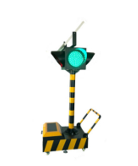 博湖太阳能移动信号灯