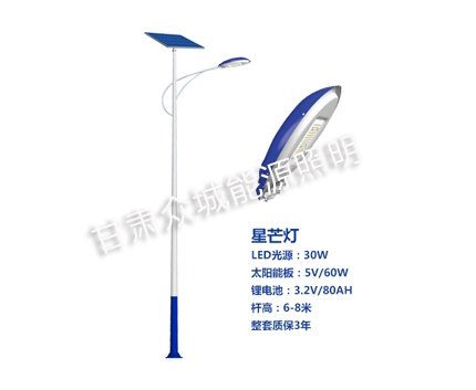 博湖爆款太阳能路灯