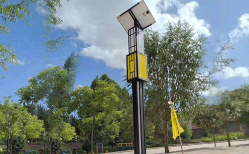 博湖智慧路灯安装